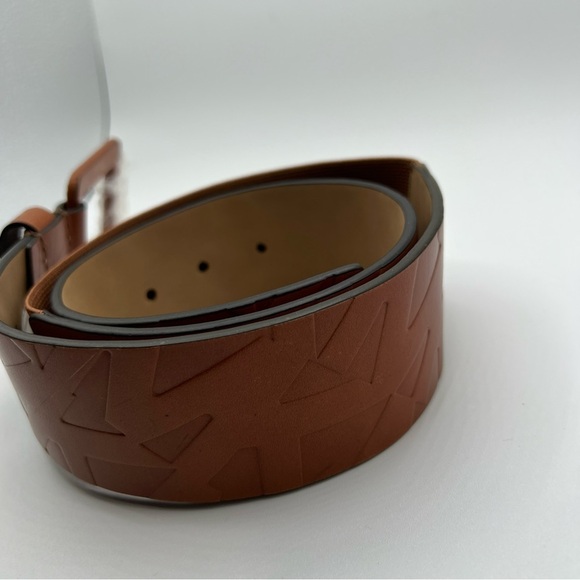 Michael Michael Kors Stretch Leather Waist Belt in Tan Size S/M NWT